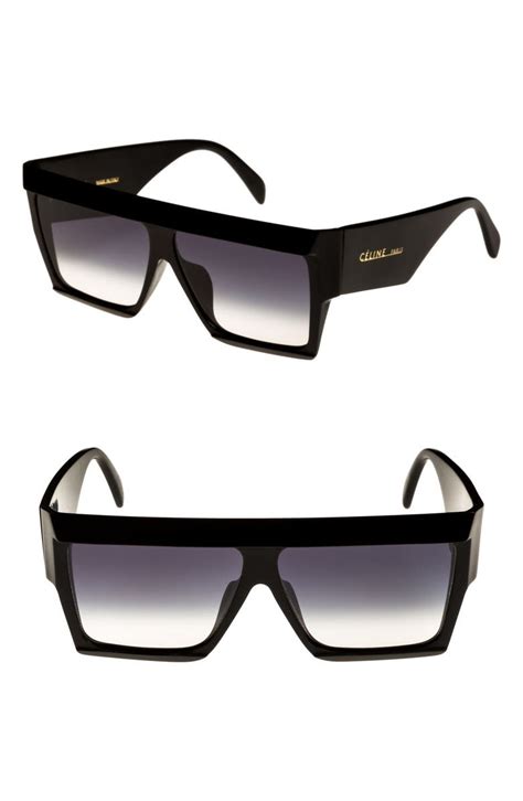 celine glasses flat top|celine sunglasses nordstrom.